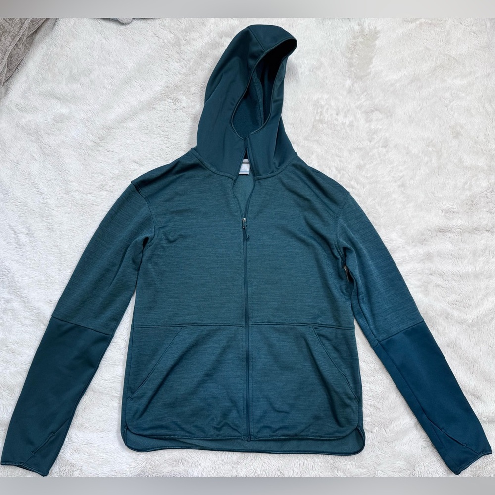 Columbia Teal Fleece-Lined Jacket